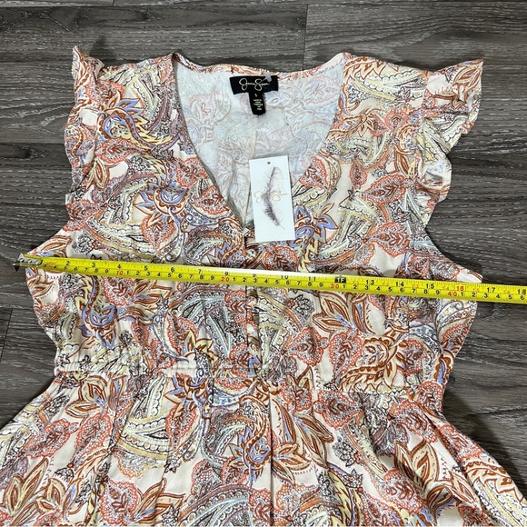 Jessica Simpson Floral Print Women's Dress Size Small - Picture 9 of 9